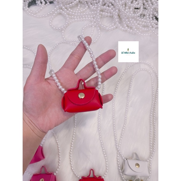 Túi đeo mini,túi đựng tỏi cho bé gái,DÂY CHUỖi k bay màu.