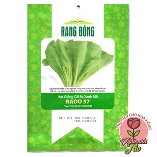 Hạt giống Cải bẹ xanh mỡ Rado 57