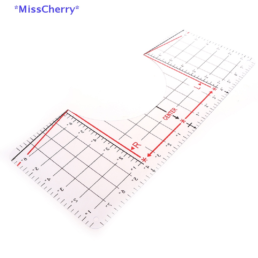 Mchy &gt; Thước Đo Áo Phông Hướng Dẫn Vinyl Căn Chỉnh Thiết Kế Trung Tâm Công Cụ Đo Thiết Kế Mới