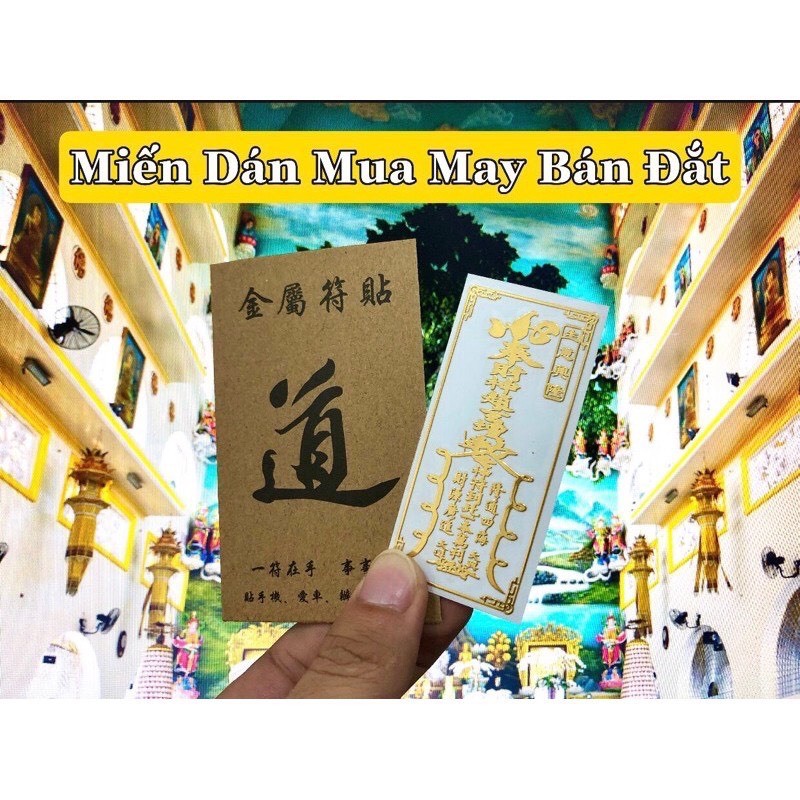 Miếng dán điện thoại tài lộc, may mắn ⚡️𝐅𝐑𝐄𝐄 𝐒𝐇𝐈𝐏⚡️ dành cho mọi điện thoại