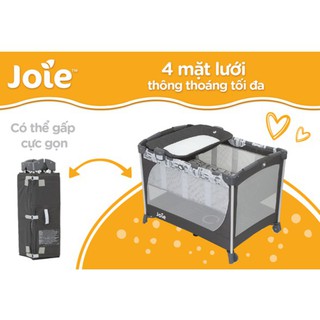 Giường cũi trẻ em Joie Commuter Change Logan
