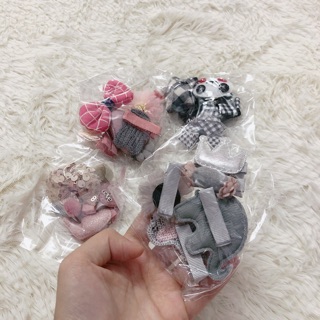 5 kẹp tóc bé gái (freesize nhiều mẫu)