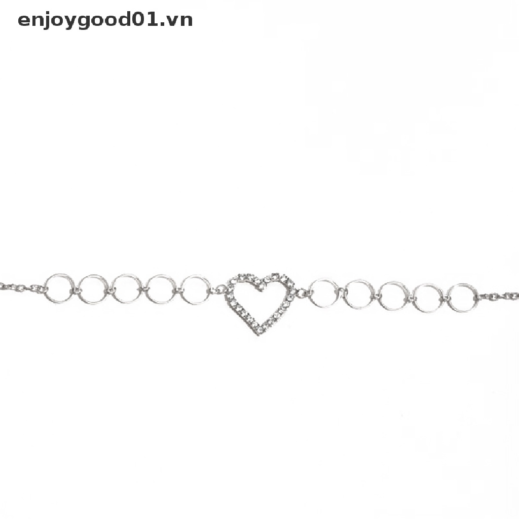 Thắt Lưng Mặt Trái Tim Đính Đá Thời Trang Cho Nữ