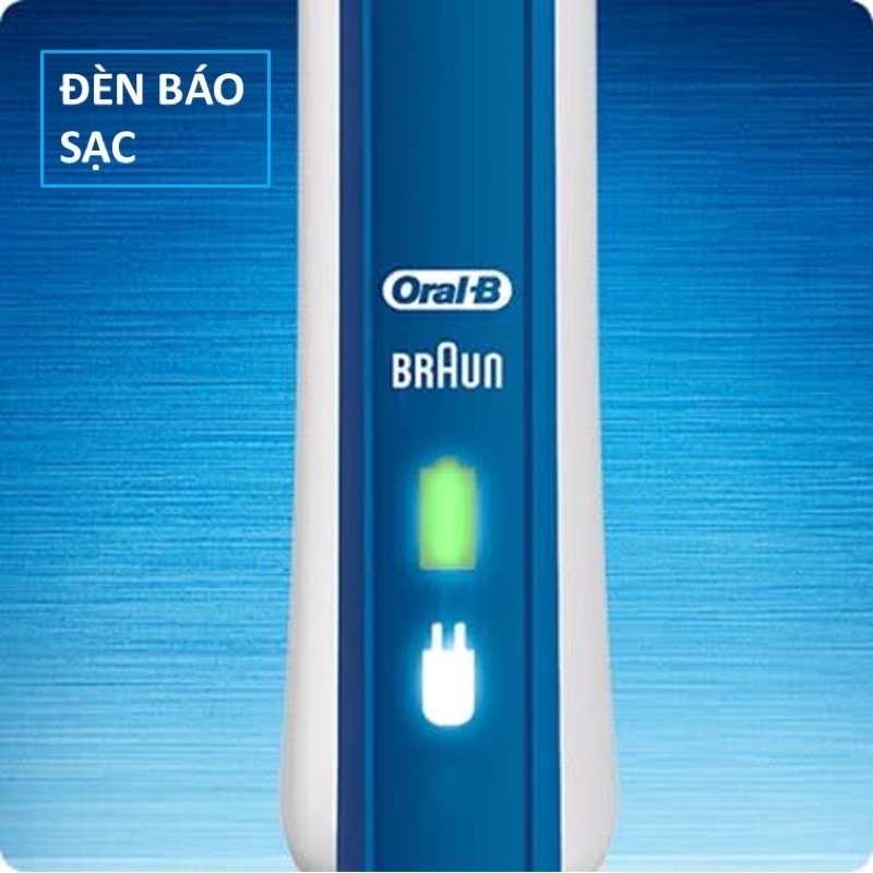 Bàn chải điện Oral B Pro 2 2000, Cross Action (sạch sâu) và Sensi (răng nhạy cảm)