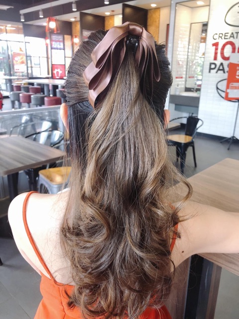 Kẹp nơ dọc siêu phồng tóc hottrend VTT23222