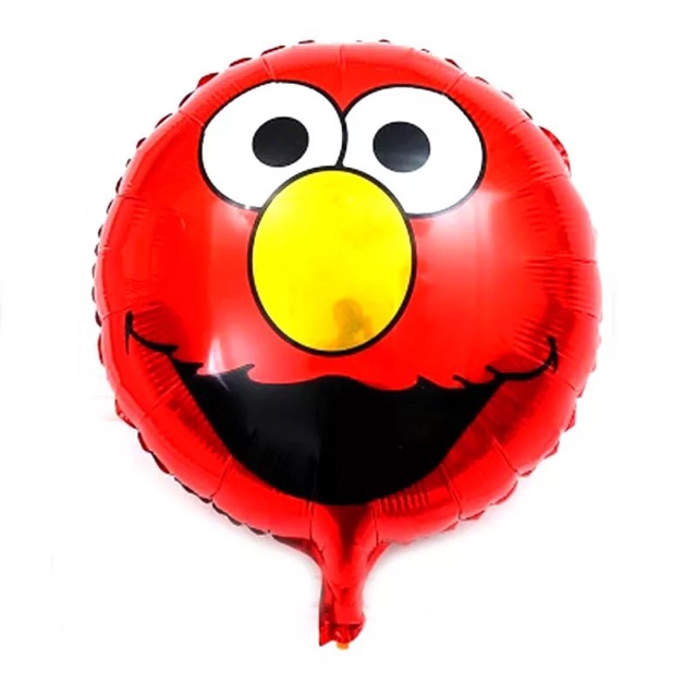 Bong Bóng Hình Sesame Street 18 Inch Trang Trí Tiệc
