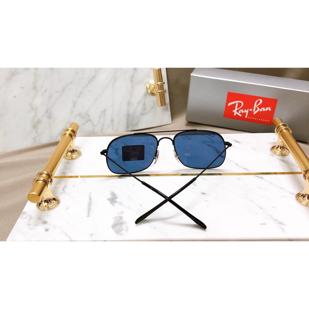 Kính mát nam chính hãng Rayban Andrea dáng vuông size 56-17-140 dễ đeo