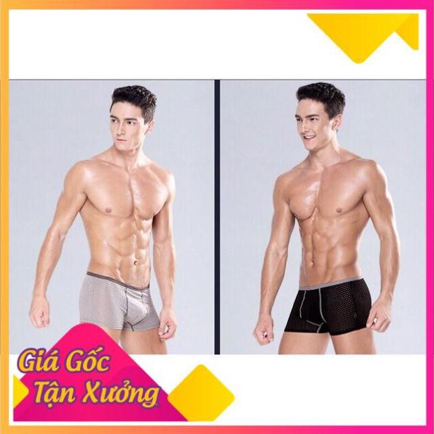 Hộp 4 Quần Sịp Men Đùi Thông Hơi Xuất Nhật 102
