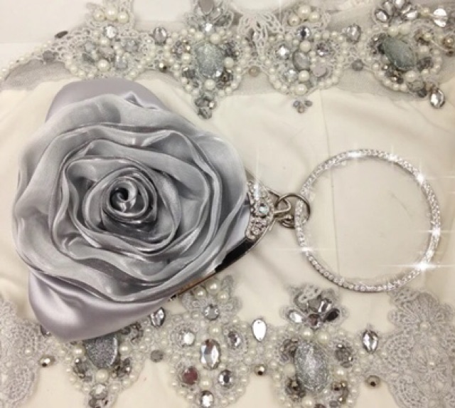 (ORDER) Túi dự tiệc retro hoa hồng | BigBuy360 - bigbuy360.vn