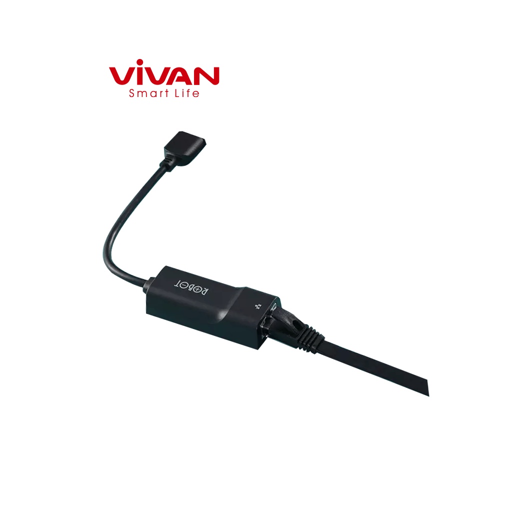 Thiết Bị Chuyển Đổi Ethernet Adapter Chính Hãnng VIVAN EA10 USB 2.0 to LAN Tốc Độ 10/100Mbps