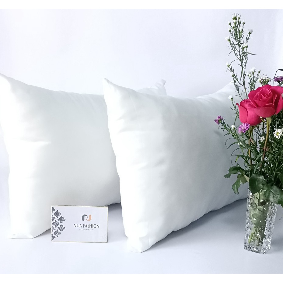 Ruột gối đầu bông gòn cao cấp NUA FASHION BEDDING Lõi bông kháng khuẩn