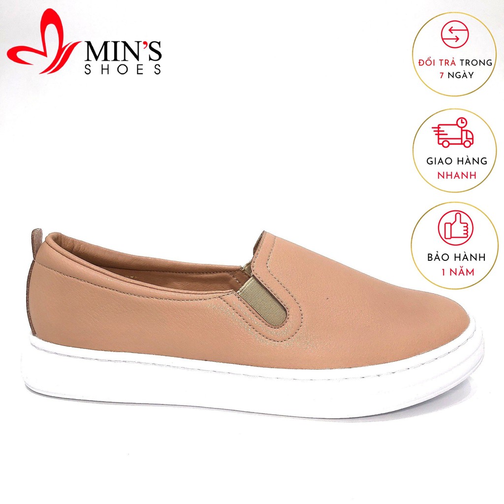 Min's Shoes - Giày Lười Da Thật GL64