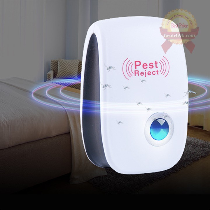 Máy đuổi muỗi phòng ngừa côn trùng mini không dây Pest Reject