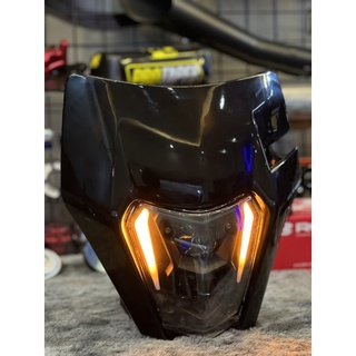 Mặt nạ cào cào ktm led tích hợp xi nhan dành cho các dòng cào cào crf150l, wr155r, klx250, ktmexc, xtz125, klx150