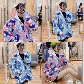 Áo Khoác Dù Loang Màu 3D Unisex - KD