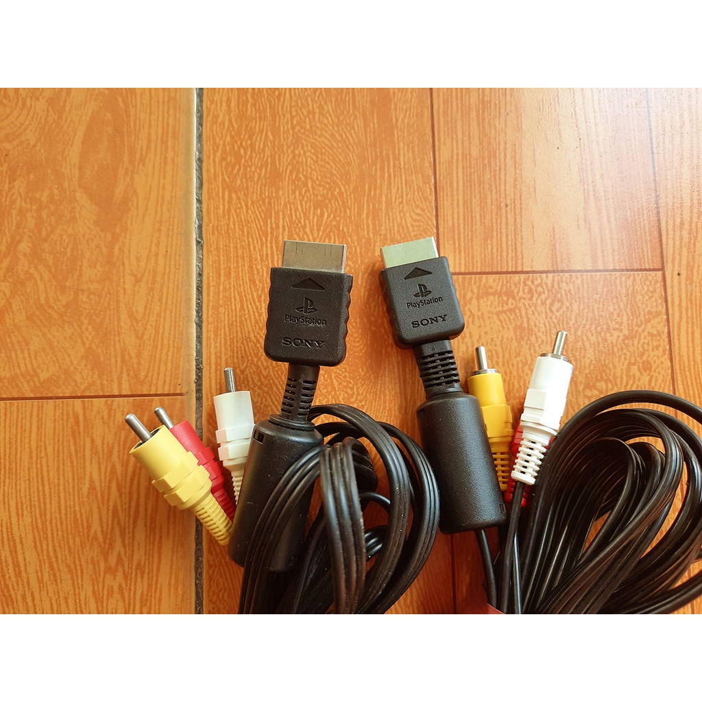 Dây AV cho máy game PS1-PS2 nguyên zin