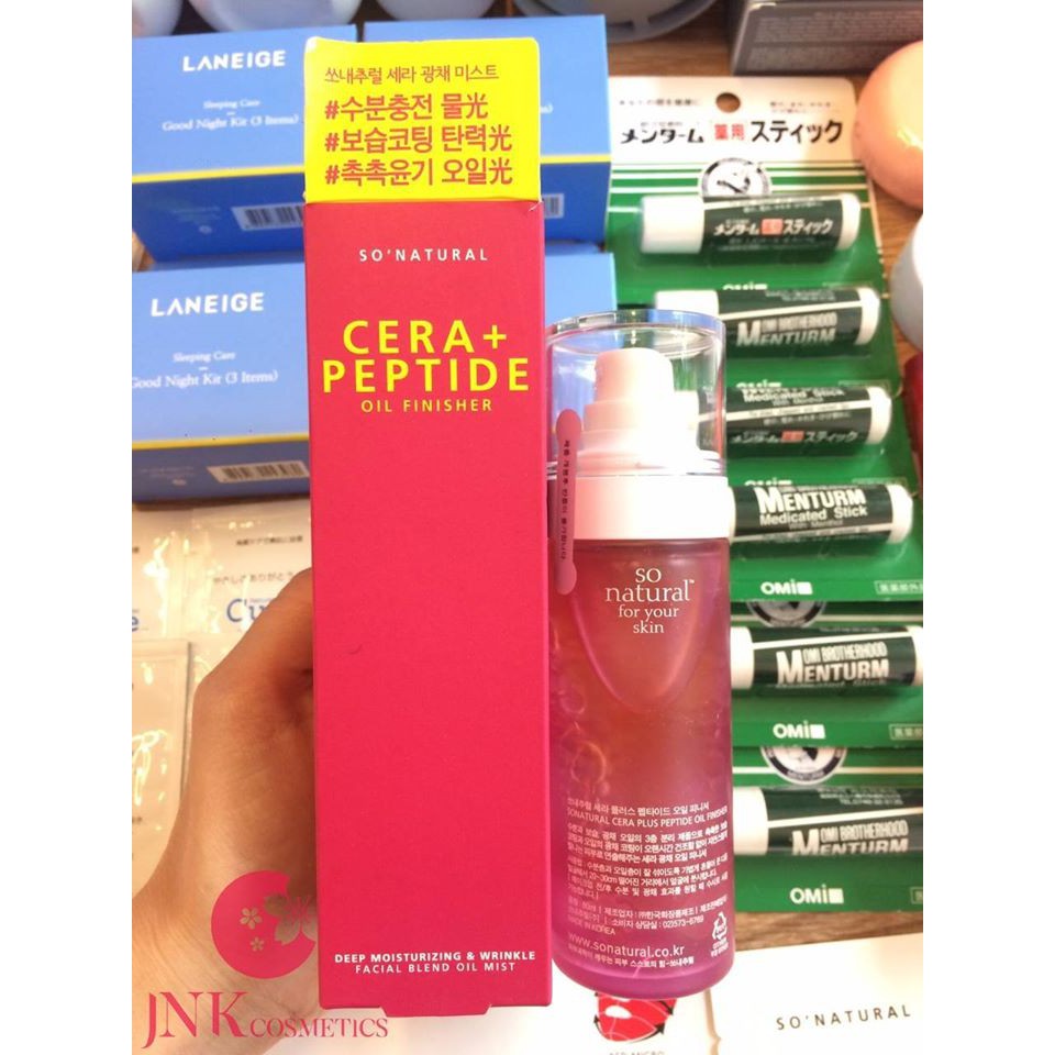 XỊT KHOÁNG 3 TẦNG CERA PEPTIDE SPRAY SERUM - XỊT KHOÁNG ĐA CHỨC NĂNG - 5154