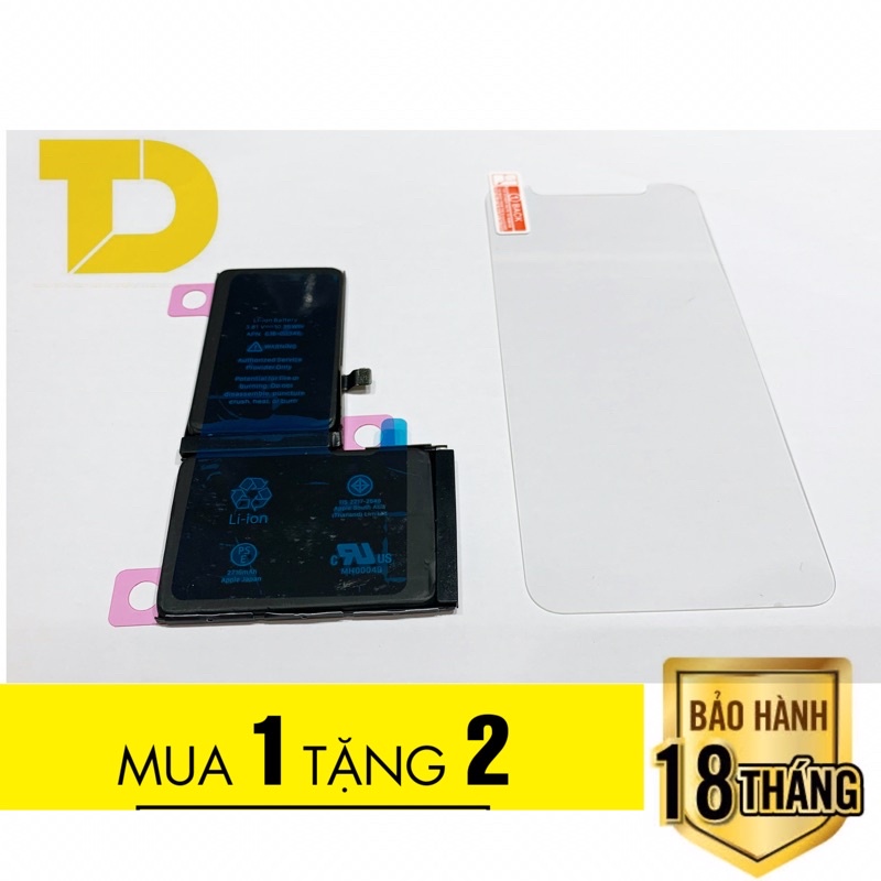 MUA 1 TẶNG 2 -  Pin iPhone X / XS / XR / XSM Chính Hãng