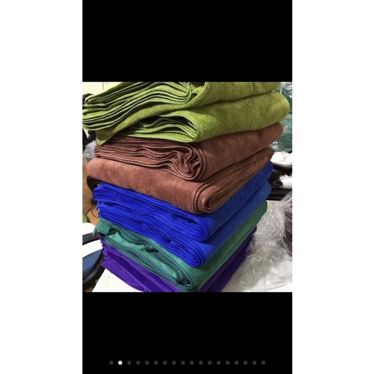 Khăn gội đầu,kt 35*75cm, quấn đầu loại DÀY, siêu thấm nước cho spa và salon tóc