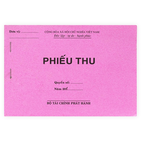 Phiếu chi 1 liên / Phiếu thu 1 liên A5 50 tờ