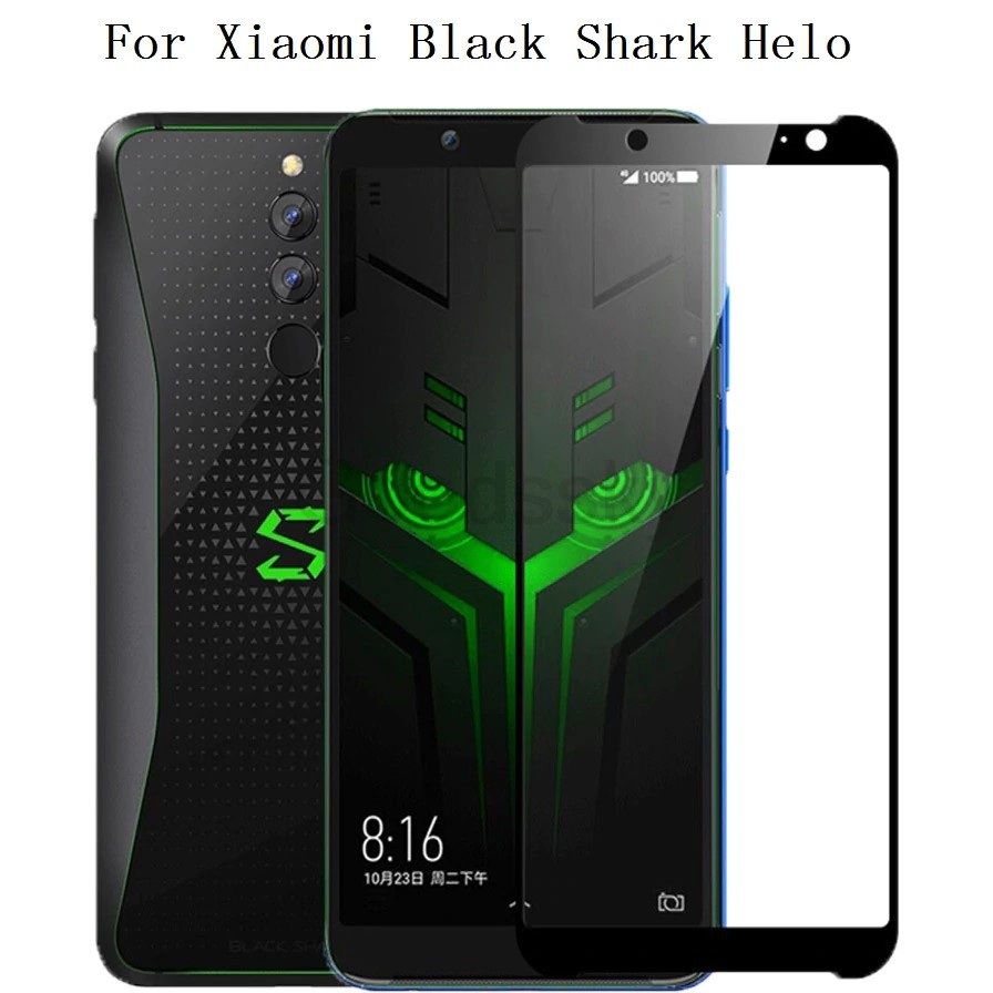 [Tặng Dầu Chống Hở Mép] Kính Cường Lực Xiaomi Black Shark Helo FULL Màn, FULL KEO Silicon