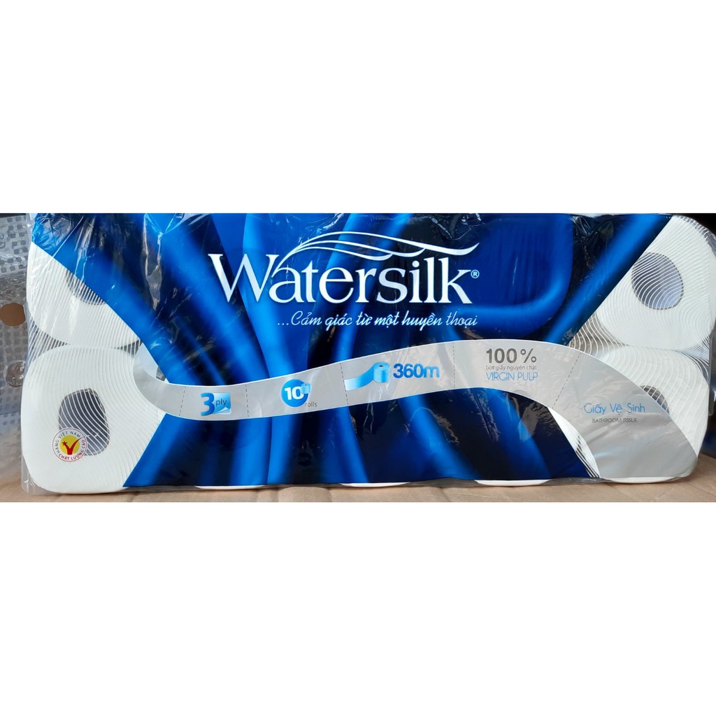 Giấy vệ sinh Watersilk 3 lớp, 36m/cuộn