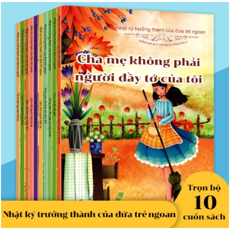 Bộ 10 cuốn dạy con nhật kí trưởng thành