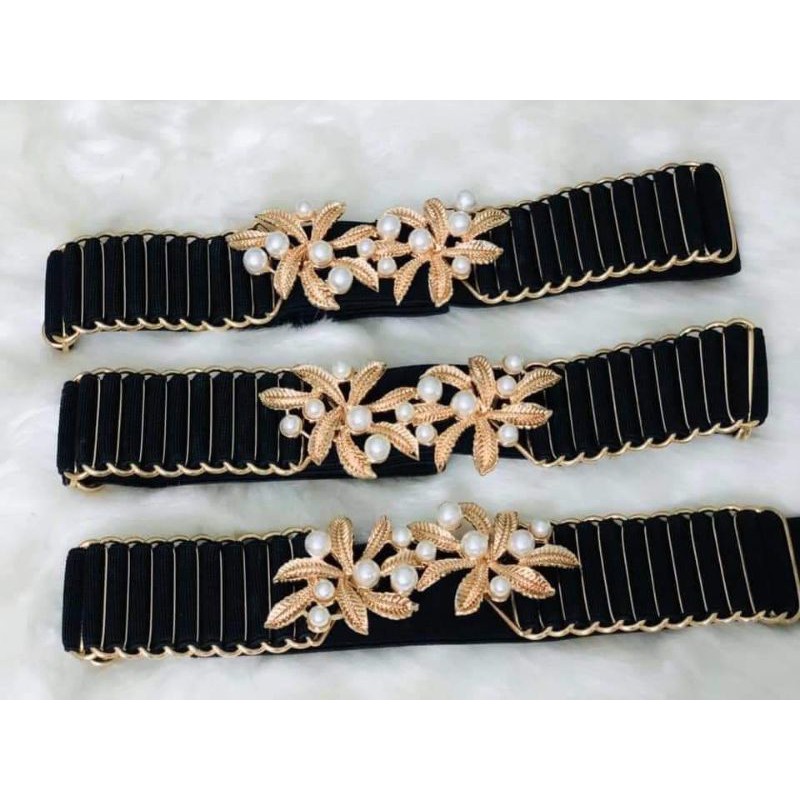 Đai váy Thun xếp Ly 3,5cm