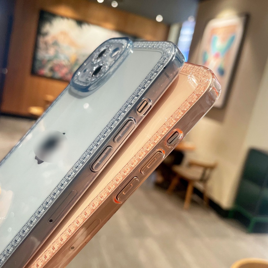 Ốp Điện Thoại TPU Mềm Trong Suốt Chống Sốc Cho iPhone 13 12 11 Pro Max XS Max XR X