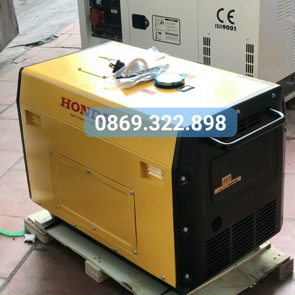 Máy Phát Điện Honda Chạy Dầu 5Kw 7500MV Thái Lan - Giao Lắp Bàn Giao Tại Nhà