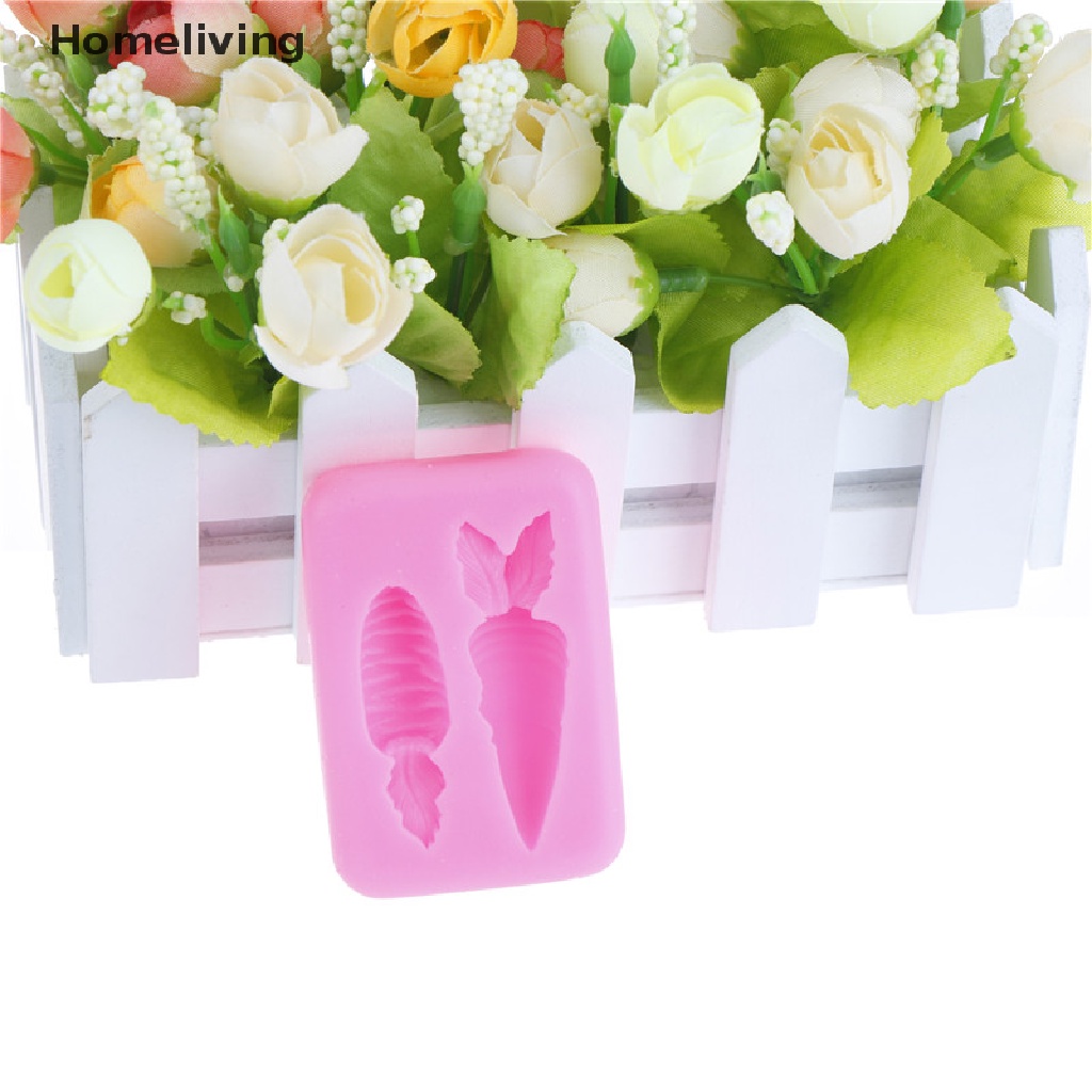 Khuôn Silicone Tạo Hình Củ Cà Rốt Dễ Thương