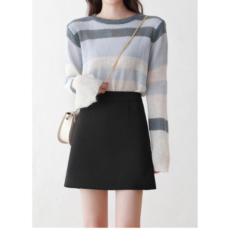 Chân Váy Chữ A, Chân Váy Nữ Ngắn Lưng Cao Màu Đen Dễ Phối Đồ Thời Trang Cho Nữ. | BigBuy360 - bigbuy360.vn