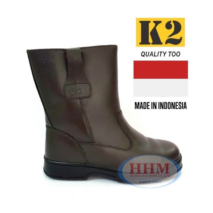 Ủng da bảo hộ K2 TE2005K - Indonesia
