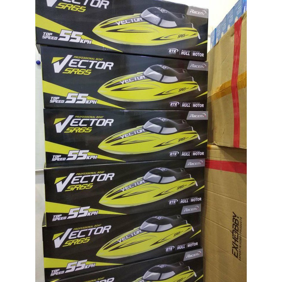 Tàu điều khiển từ xa Volantex Vector SR65  PNP Cano, thuyền SR65 RC tốc độ cao, phiên bản PNP - SIÊU RẺ