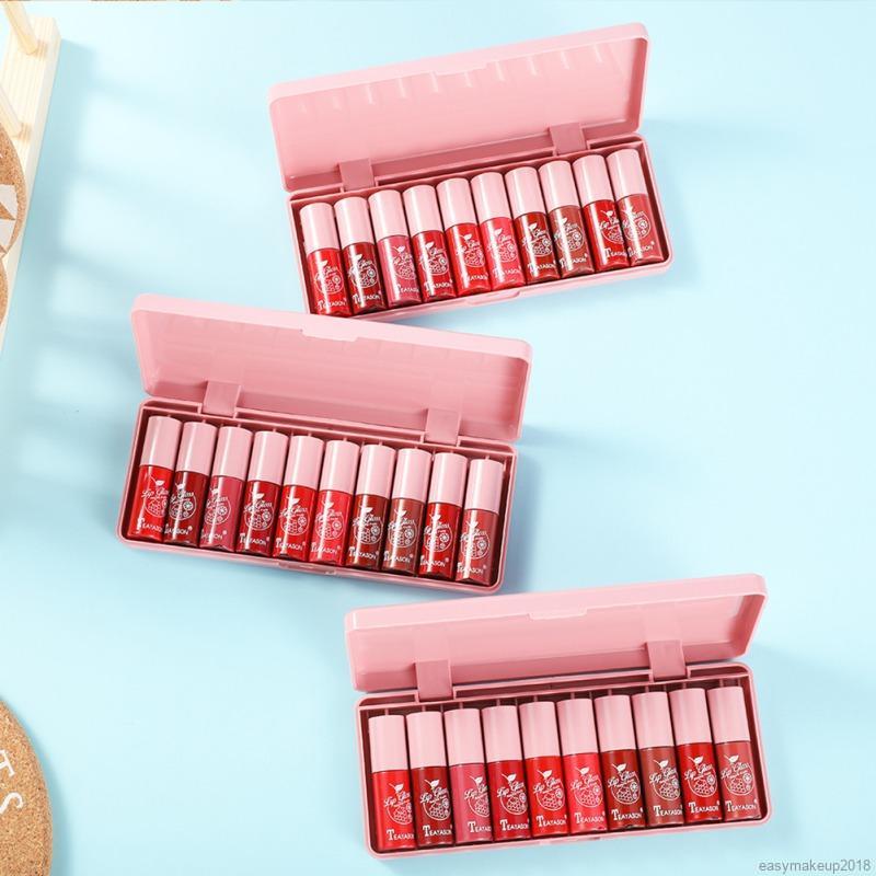 [Hàng mới về] Set 10 thỏi son môi hiệu ứng nhung lì lâu trôi | BigBuy360 - bigbuy360.vn