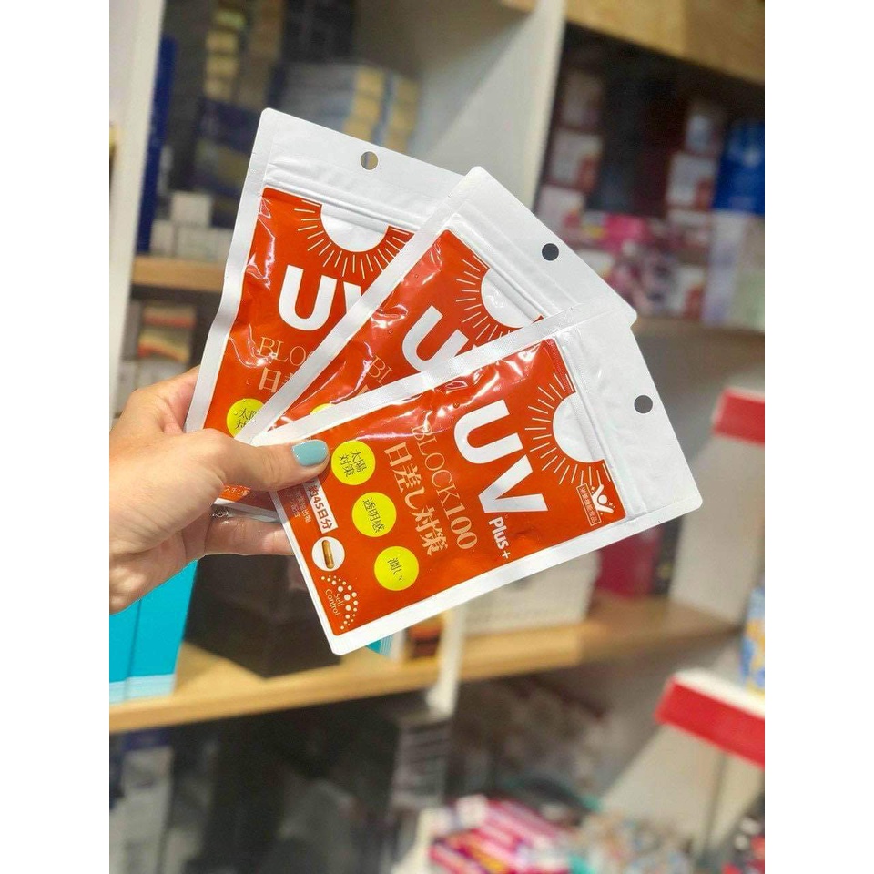 Viên Uống Chống Nắng UV Plus  Nhật Bản 45 viên