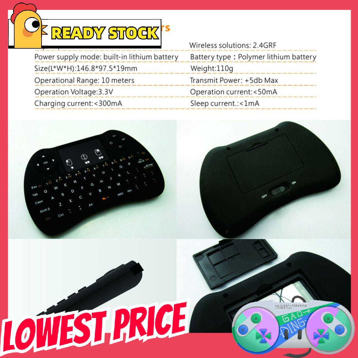 Điều Khiển Chuột Bay Không Dây 2.4ghz H9 Cho Android | BigBuy360 - bigbuy360.vn