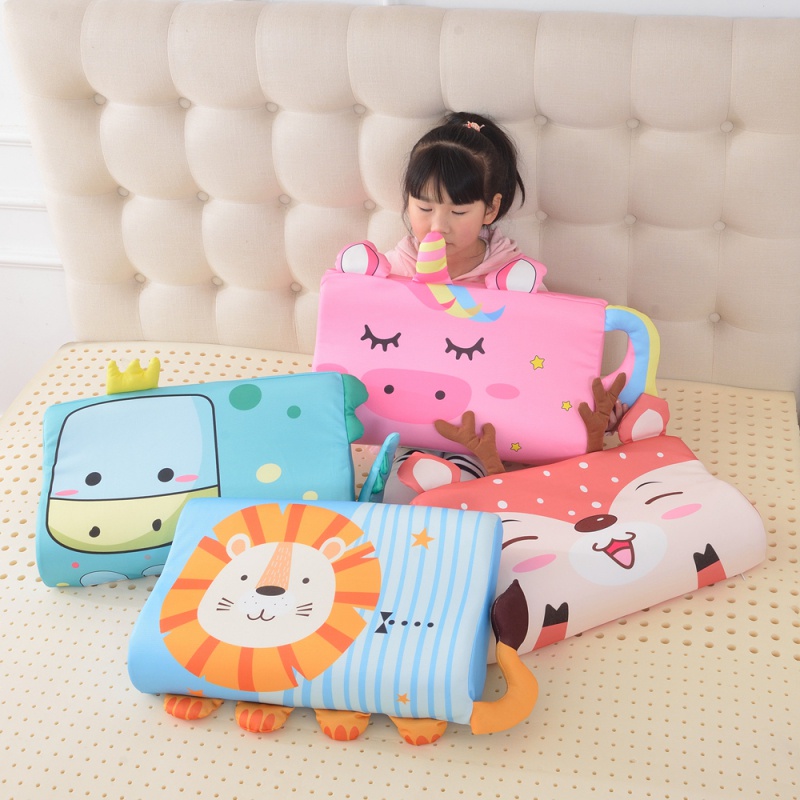 Vỏ Gối Cao Su Non Phối Lụa Lạnh Thoải Mái Kích Thước 30 * 50 / 40 * 60cm