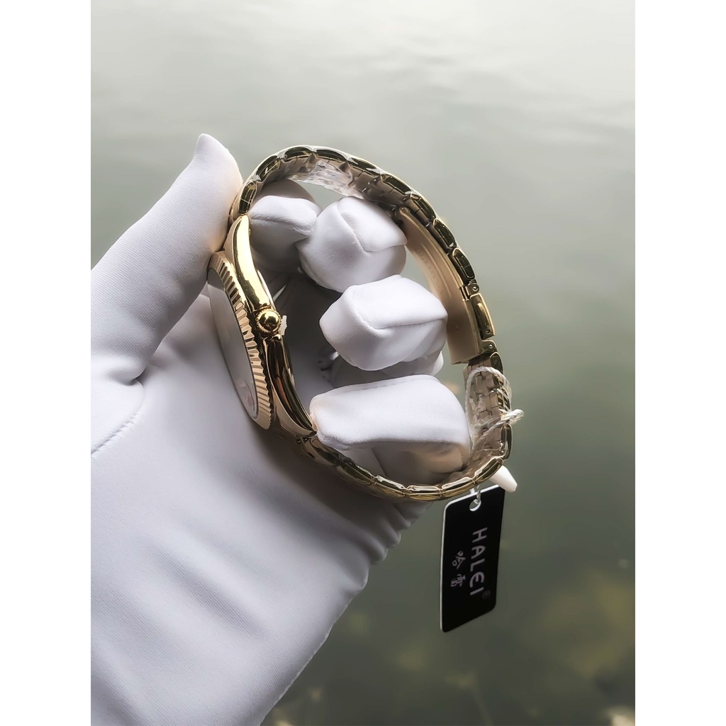 Đồng Hồ Nam HALEI GOLD DOANH NHÂN MSH00980 , Chống Nước 5ATM  Tặng 1 Nhẫn