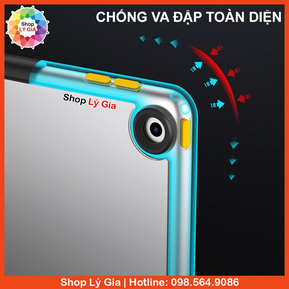 Ốp lưng cao cấp cho iPad gen 7/8/9 (10.2') | Chống sốc viền màu