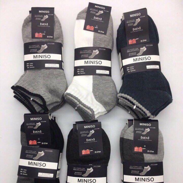 Combo Tất Miniso Nhât