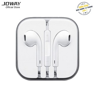 Tai nghe có dây có micro đàm thoại siêu bền cho iPhone, Android dài 1,2m Joway HP56 - Hãng phân phối chính thức