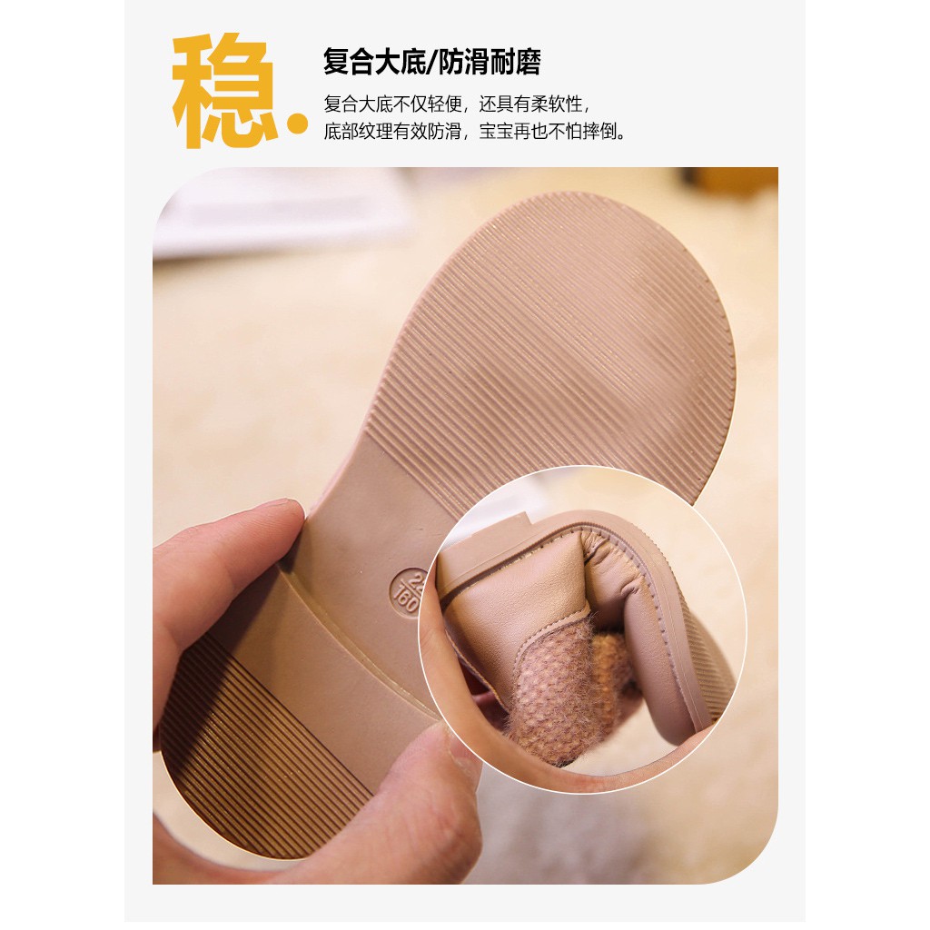 Bốt - Boot cao cổ cho bé gái size 21-30 - Giày bốt thời trang Quảng Châu cao cấp bé gái