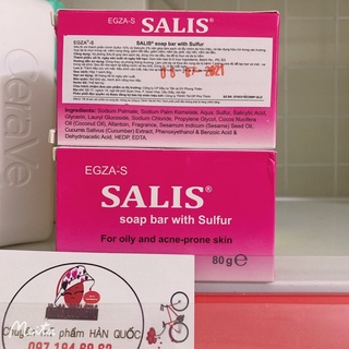 Xà phòng Salis giảm mụn lưng,dày sừng nang lông