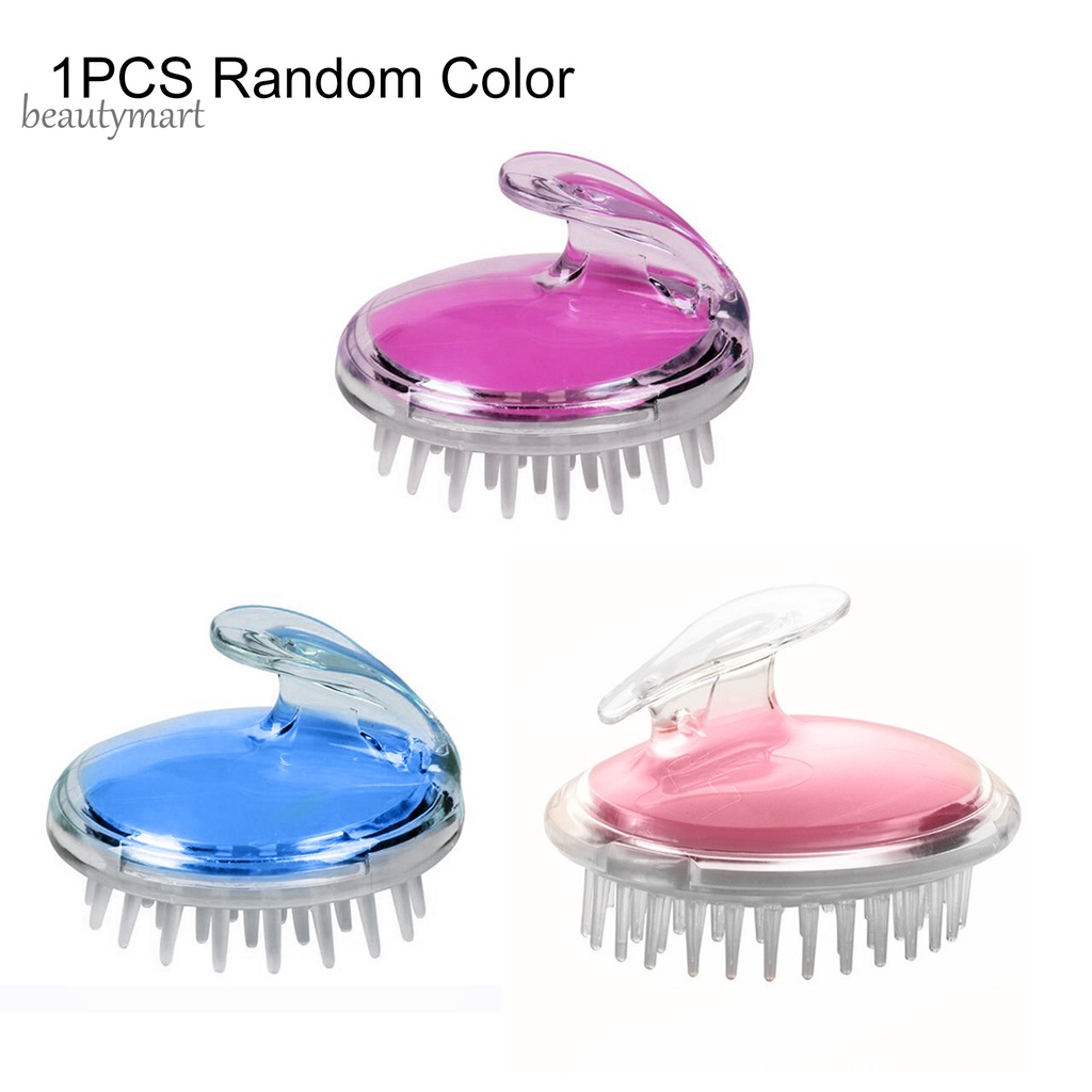 [Hàng mới về] Lược nhựa mát xa da đầu dùng khi tắm tiện dụng