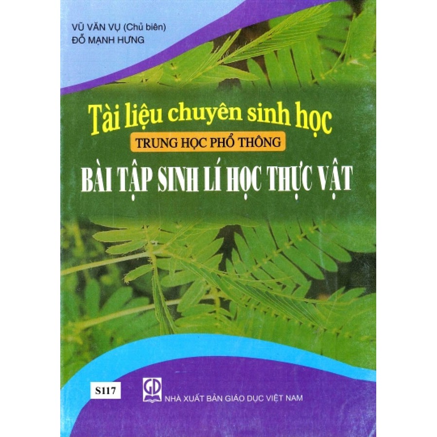 Tài Liệu Chuyên Sinh Học Thpt - Bài Tập Sinh Lí Học Thực Vật