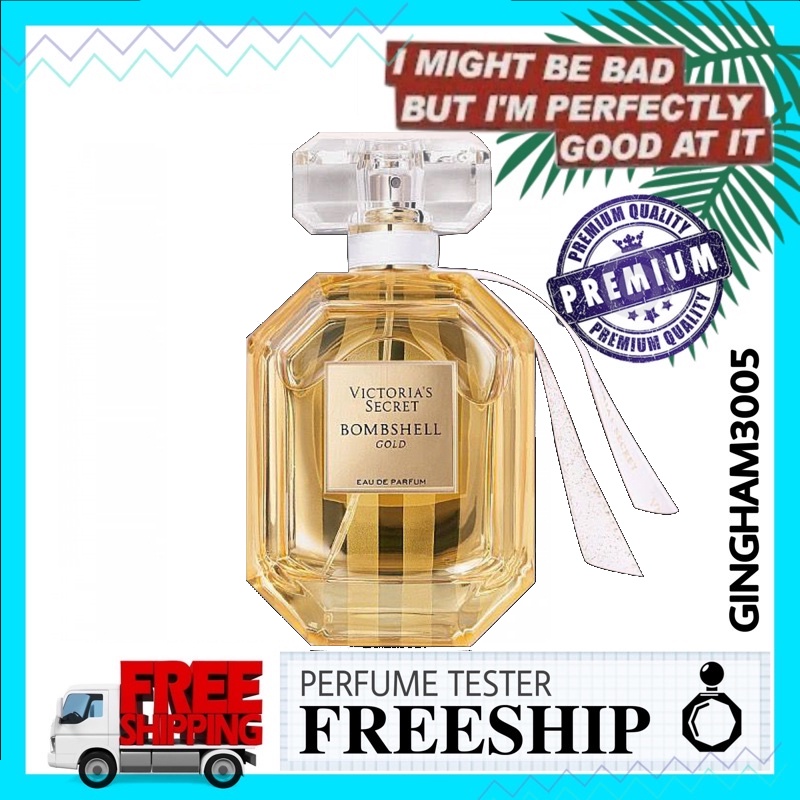 ✦GH✦ Nước Hoa Nữ Victoria's Secret Bombshell Gold Eau De Parfum - 10ml