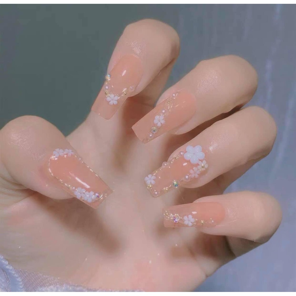 Charm Nail Hoa Nhí Mix Màu 6 Khay Dùng Trang Trí Móng Cực Xinh