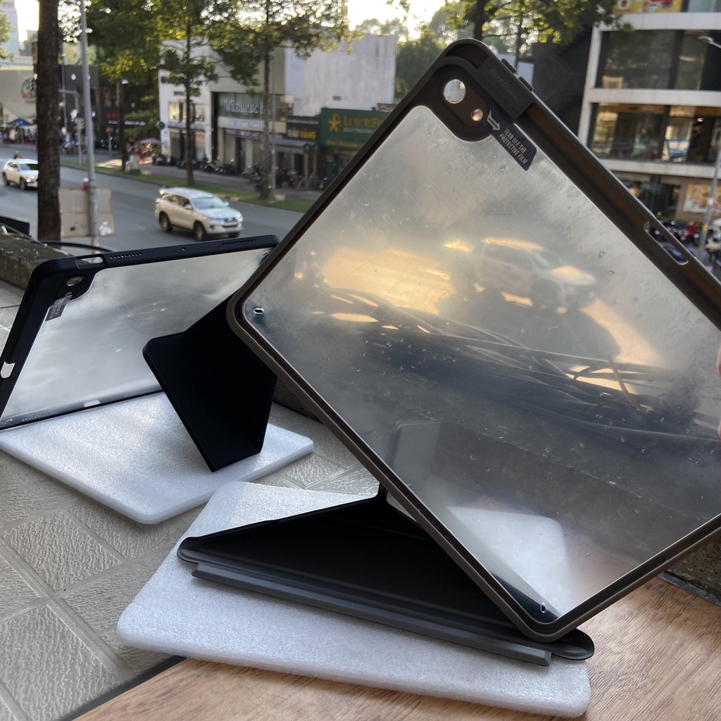 [Hỏa Tốc HCM] Bao da DUX DUCIS iPad Air 5 (M1-2022)/ Air 4 (2020) 10.9 inch (MAGI SERIES) Lưng trong, Có Khay Bút - Hồng