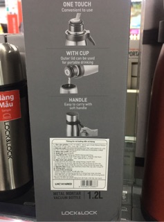 BÌNH NƯỚC GIỮ NHIỆT LOCK & LOCK 1200ml